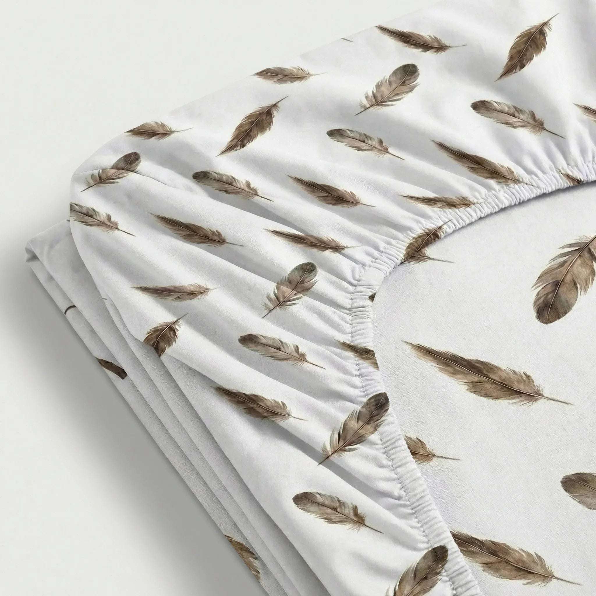 Drap - housse assorti d'Or en Plume d'Or – Linge de lit haut de gamme - MaisonTextile