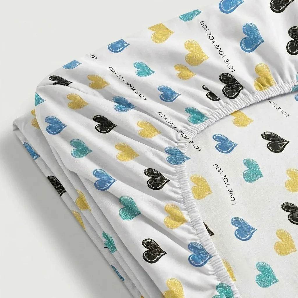 Drap - housse assorti Instant en Instant - Multicoeur – Linge de lit haut de gamme - MaisonTextile
