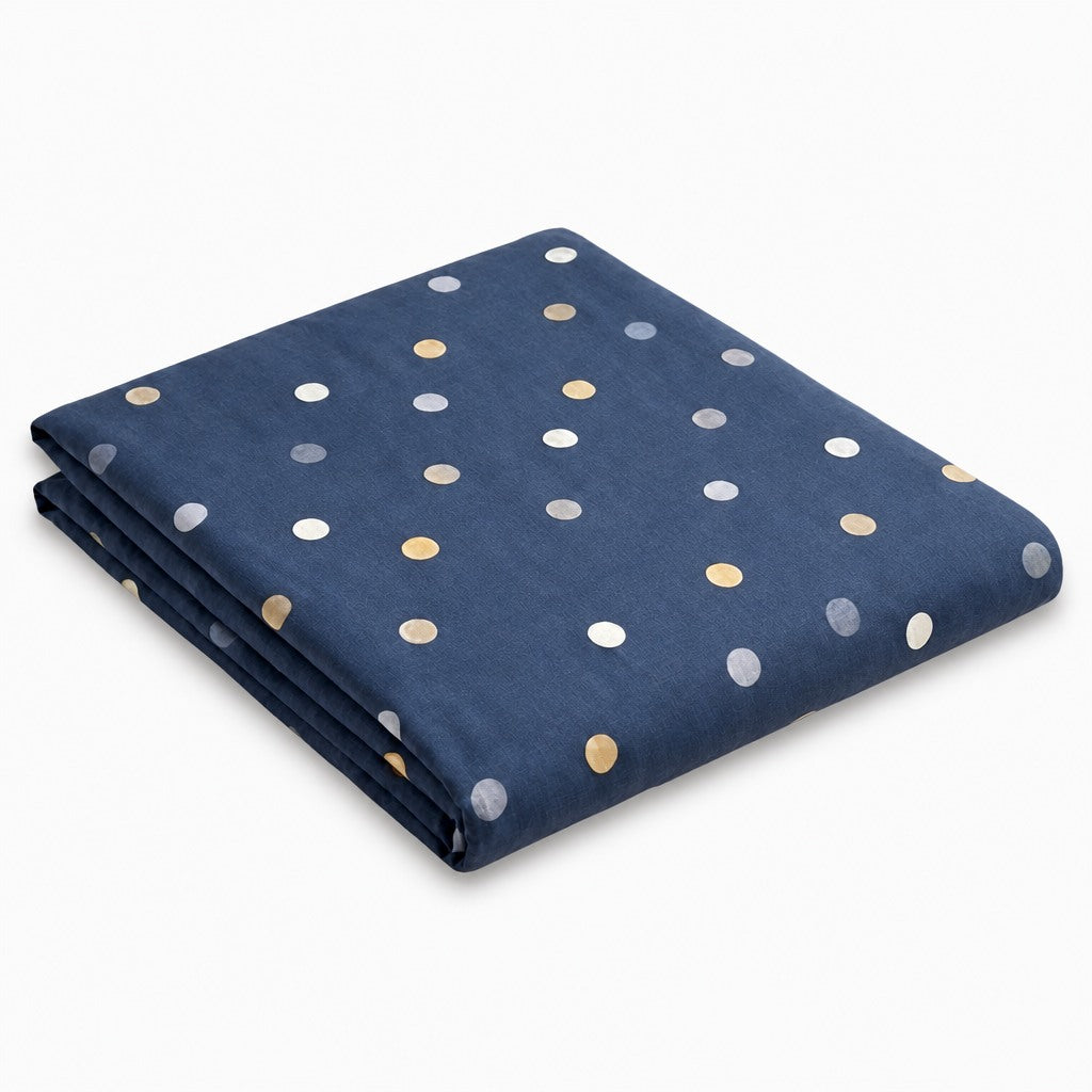 Drap plat en percale de coton 100 fils/cm², texture lisse, fraîcheur naturelle et confort haut de gamme