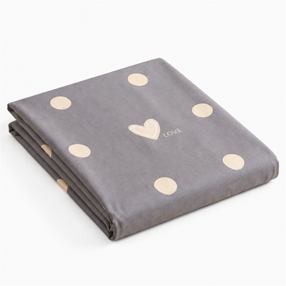 Drap plat en percale de coton 100 fils/cm², finition lisse et respirante, élégance naturelle et confort haut de gamme