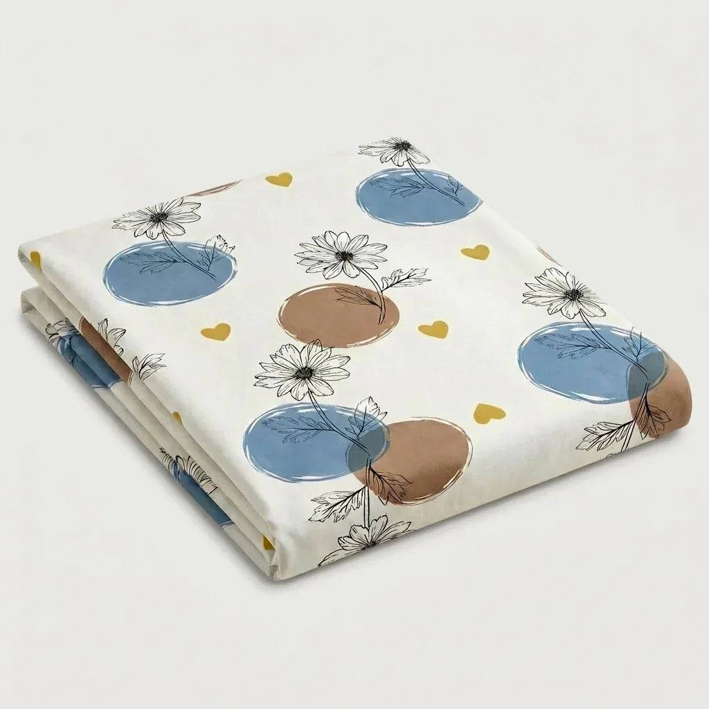 Drap plat polycoton Celestia doux, léger et résistant pour un usage quotidien confortable