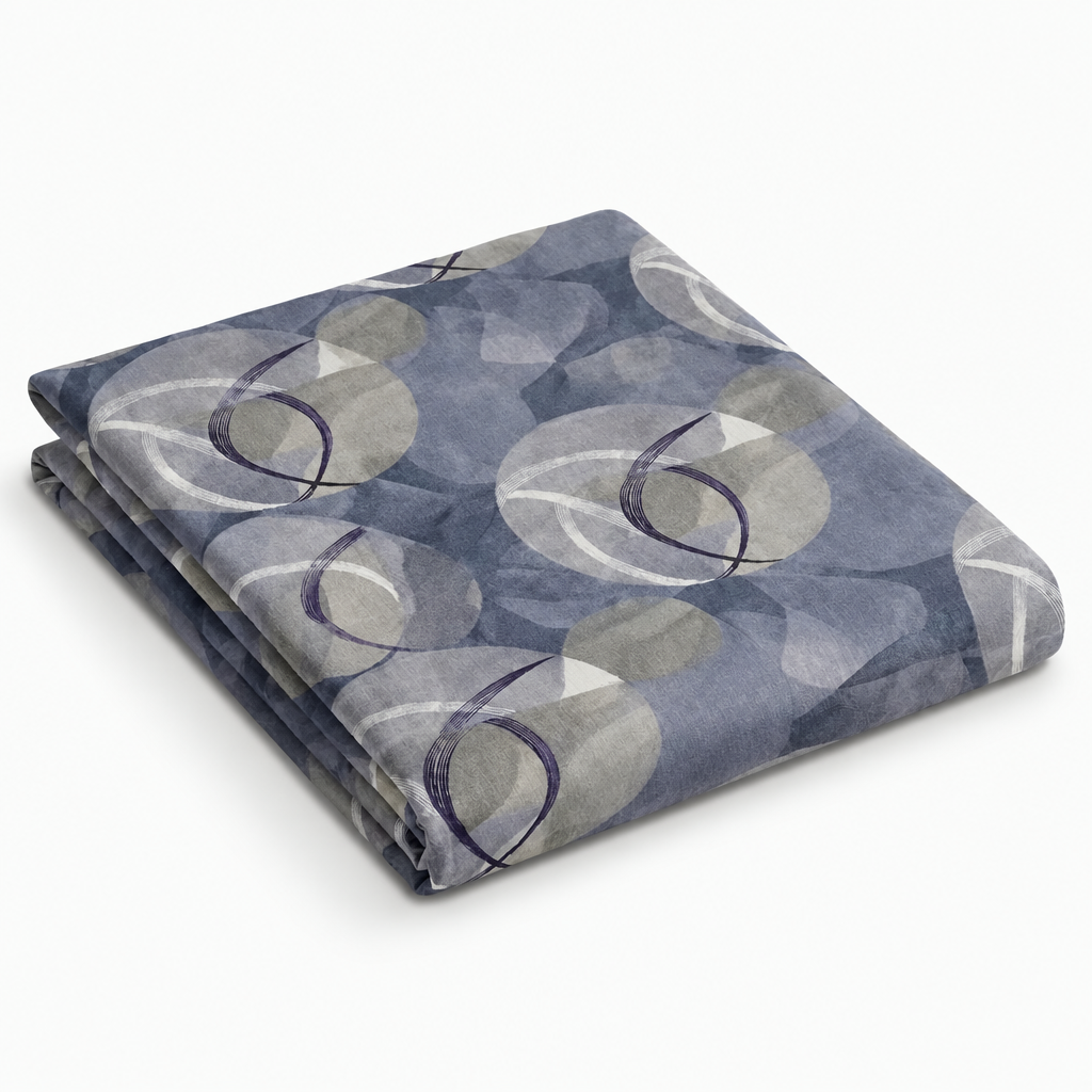 Drap plat en polycoton 200 TC, doux, respirant et résistant pour un usage quotidien confortable