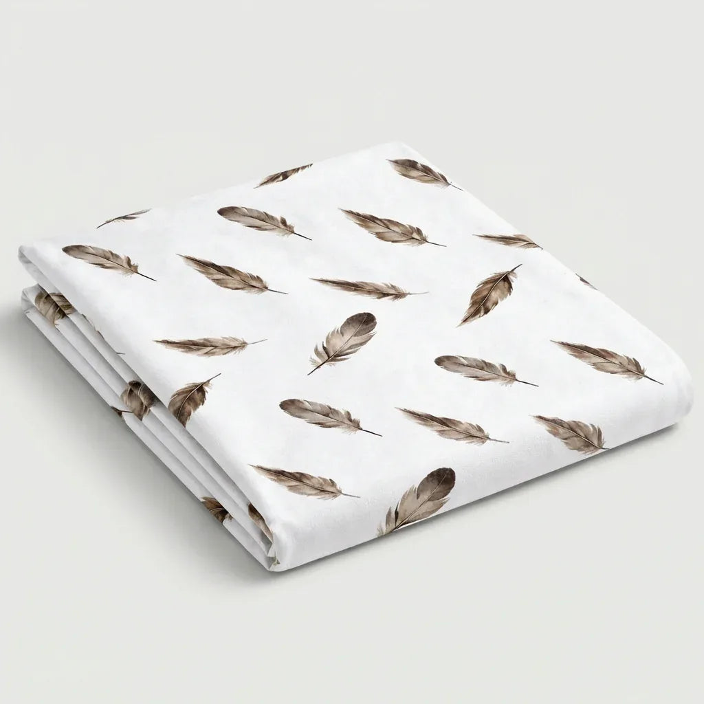 Drap plat polycoton renforcé - d'Or en Plume d'Or – - MaisonTextile