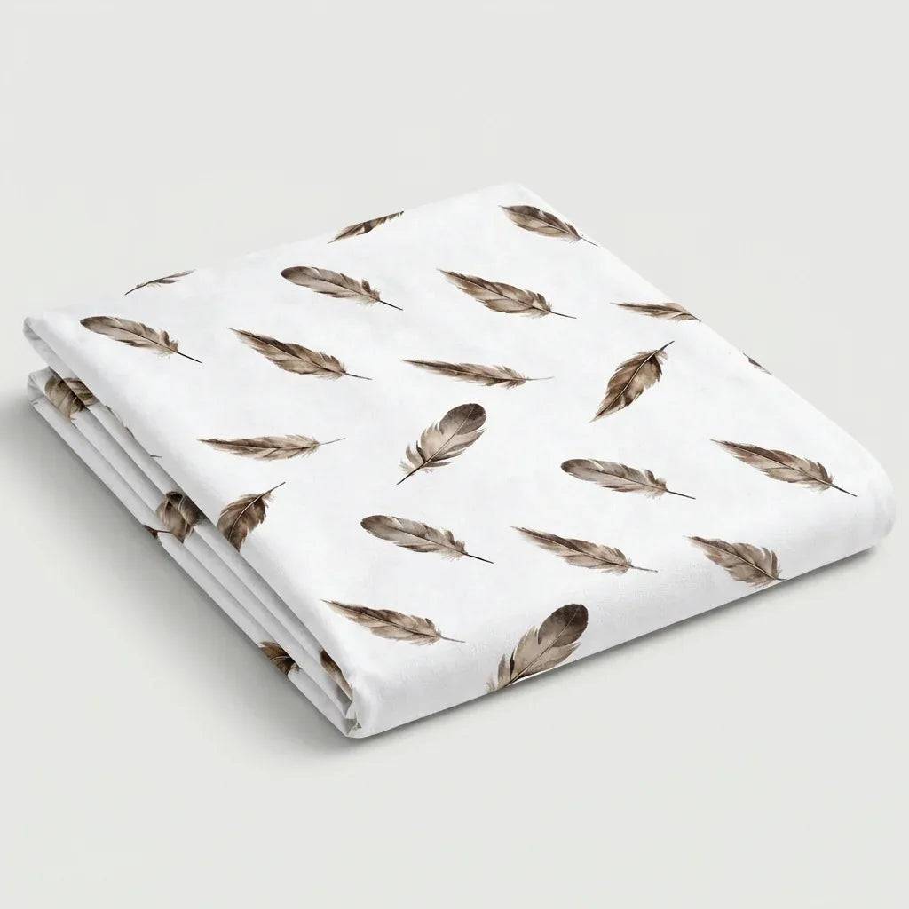 Drap plat polycoton renforcé - d'Or en Plume d'Or – - MaisonTextile