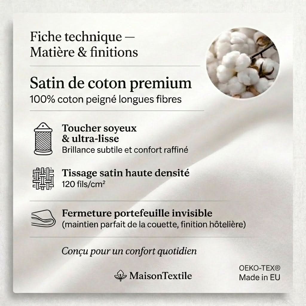 Drap plat satin de coton - Rayures satinées en Mauve Bordeaux – - MaisonTextile