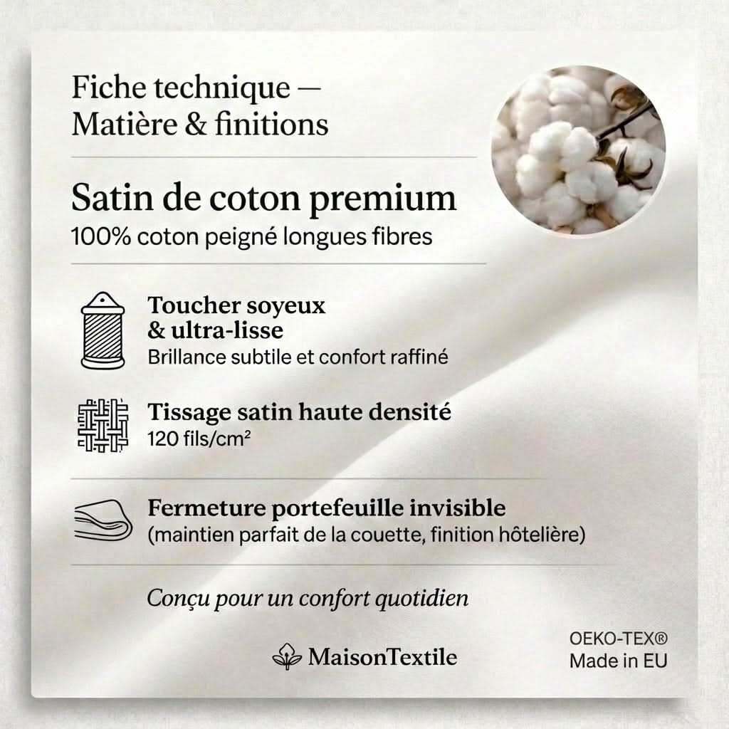Drap plat satin de coton - Rayures satinées en Mauve Bordeaux – - MaisonTextile