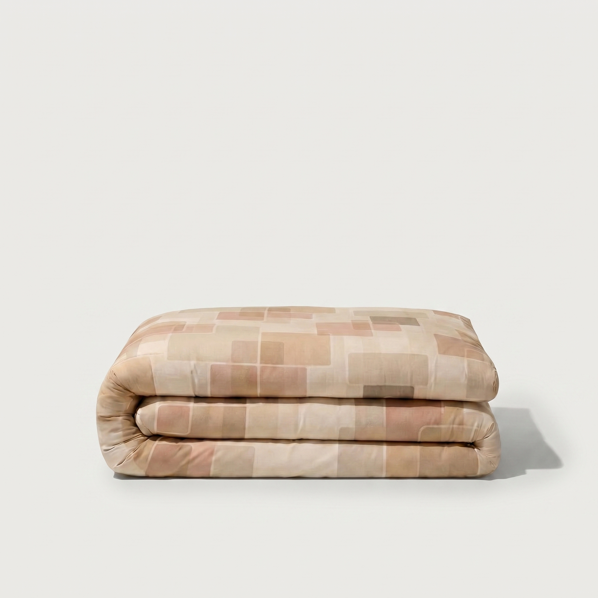 Housse de couette en polycoton renforcé alliant douceur et résistance pour un confort durable.