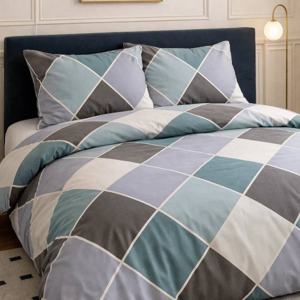 Housse de couette percale de coton - Urban en Urban Jungle – Linge de lit haut de gamme - MaisonTextile