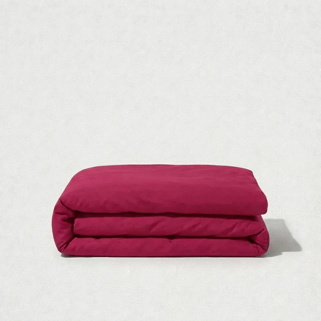 Housse de couette percale de coton - Unie