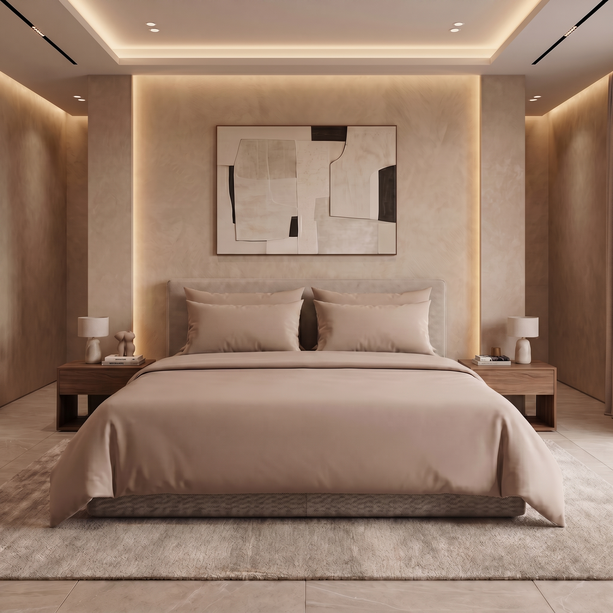 Housse de couette percale de coton - Unie