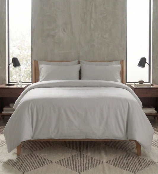 Parure en percale de coton - Unie