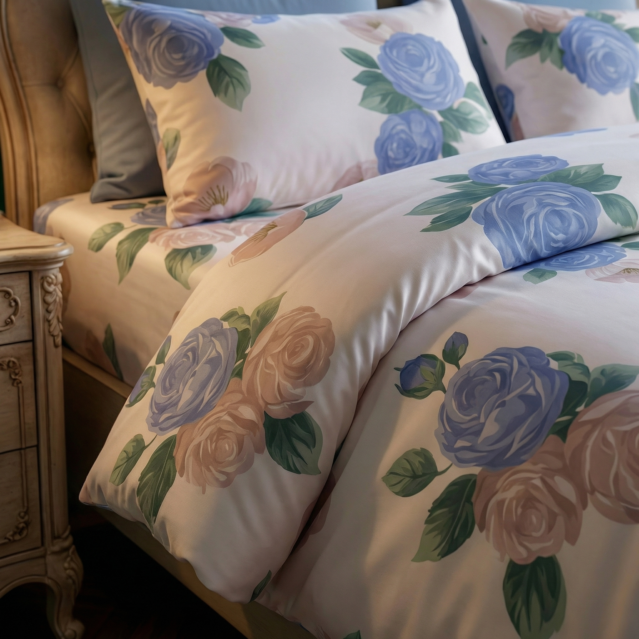 Parure en percale de coton - Jardin