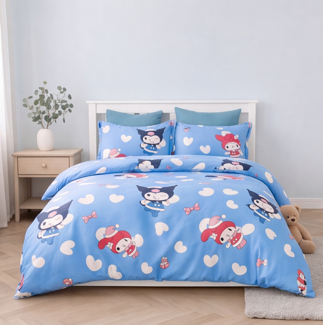 Parure de lit enfant Tokyo, ambiance chambre - Maison Textile