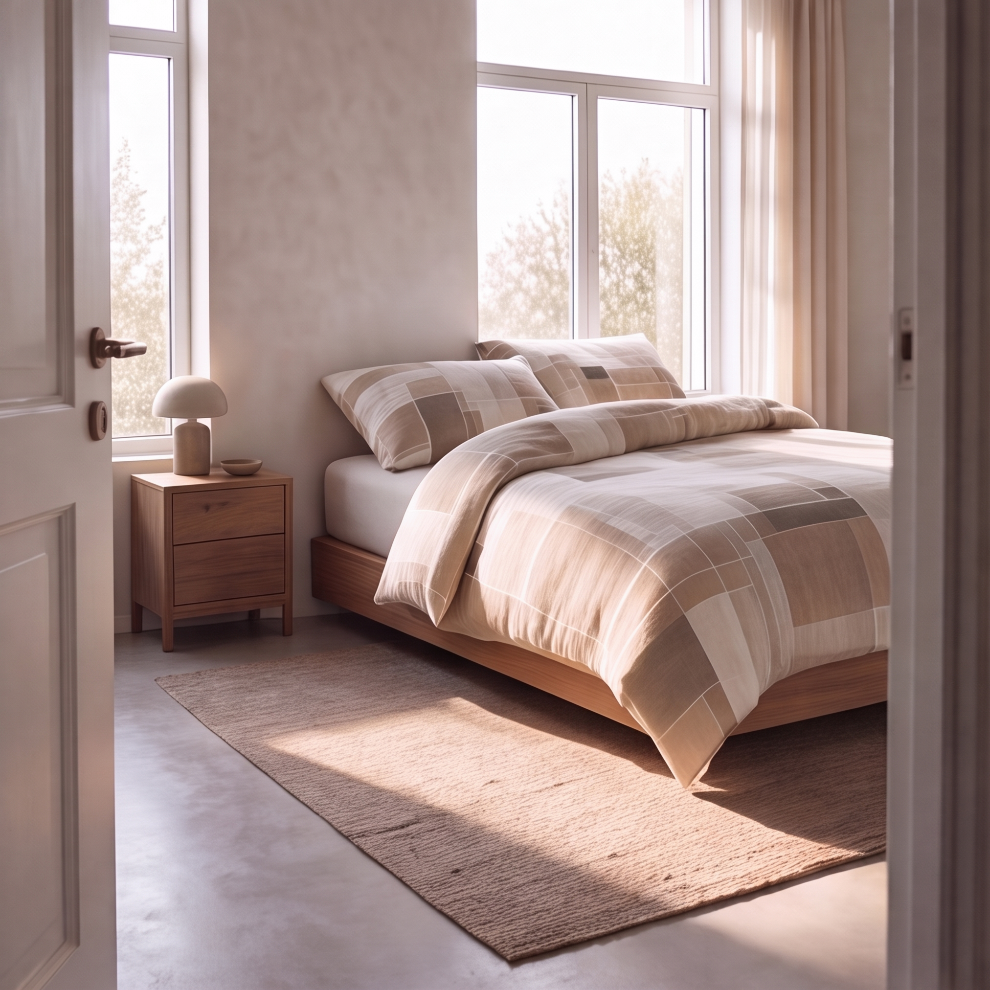 Parure en polycoton renforcé
