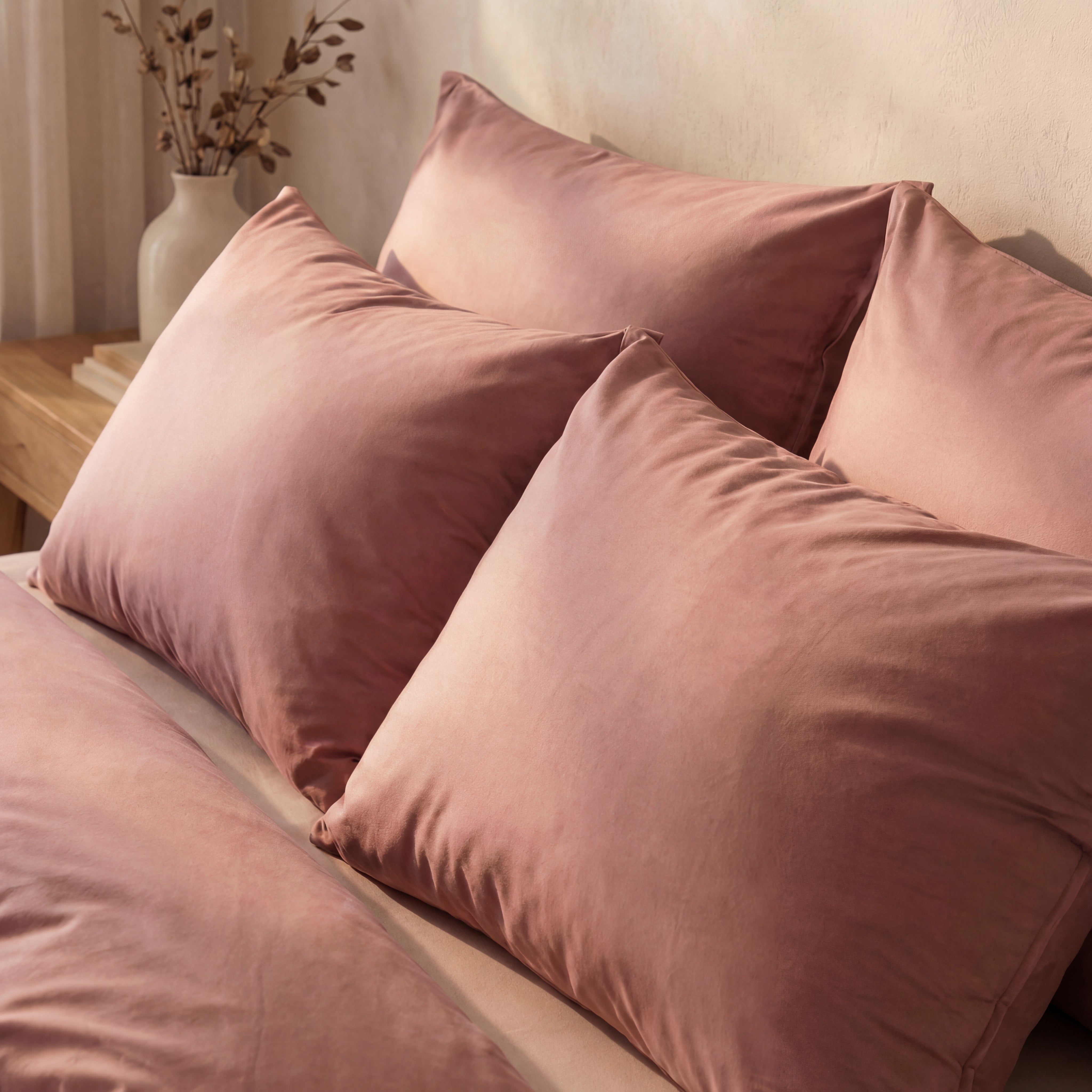 Parure en percale de coton - Unie