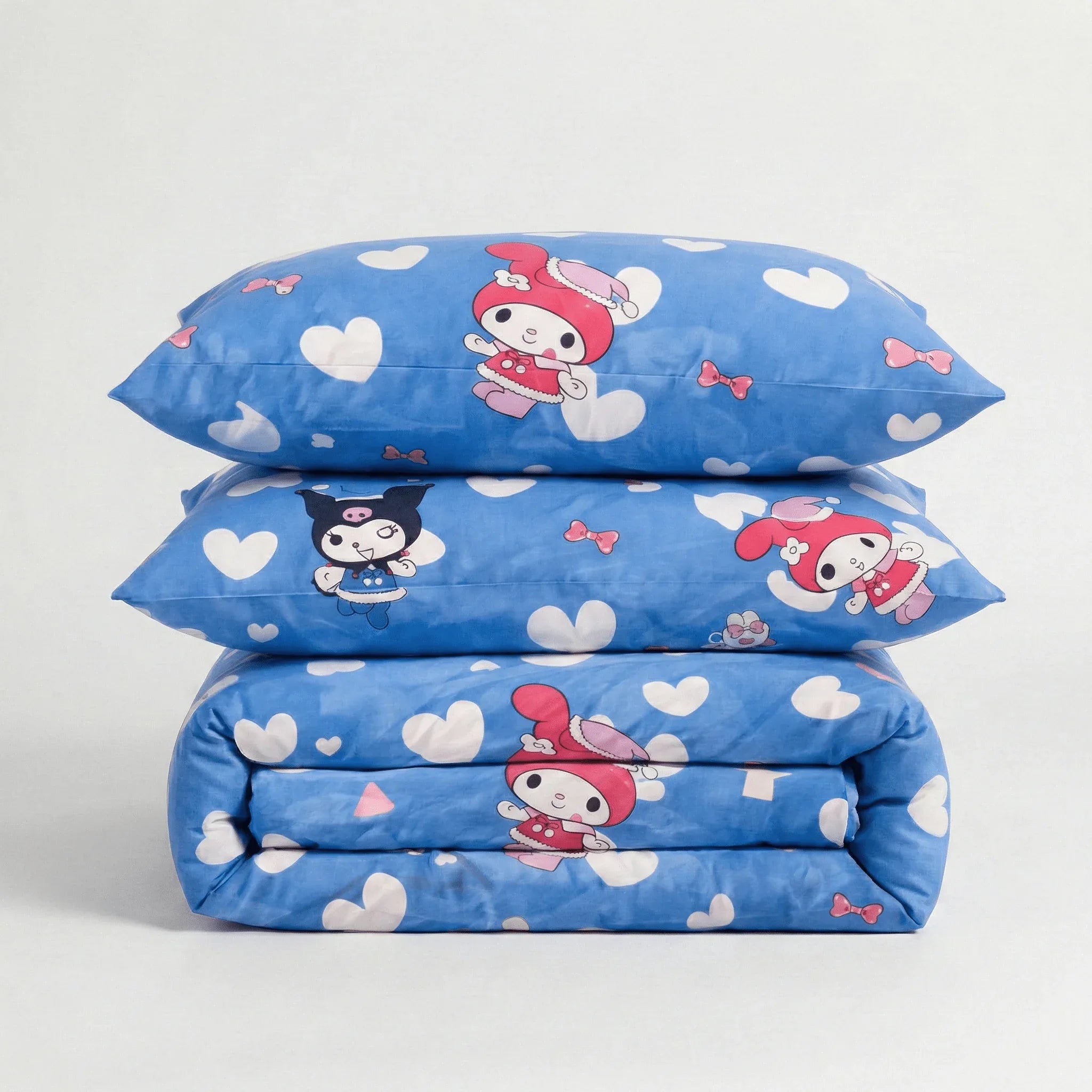 Parure en percale de coton - Petite en Petite Mignonnerie – Linge de lit haut de gamme - MaisonTextile