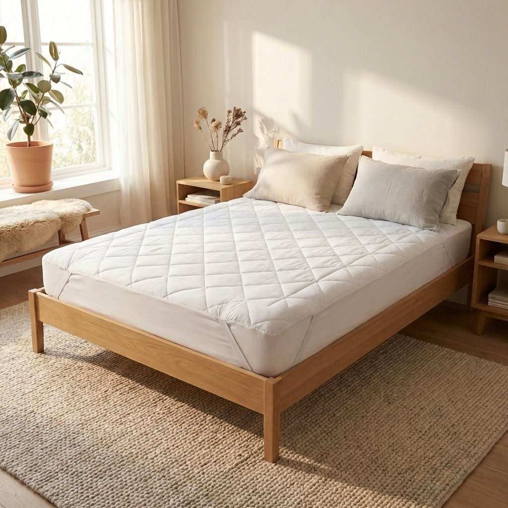 Protège - Matelas Matelassé Épais - Confort Premium et Douceur en 140x200 – - MaisonTextile