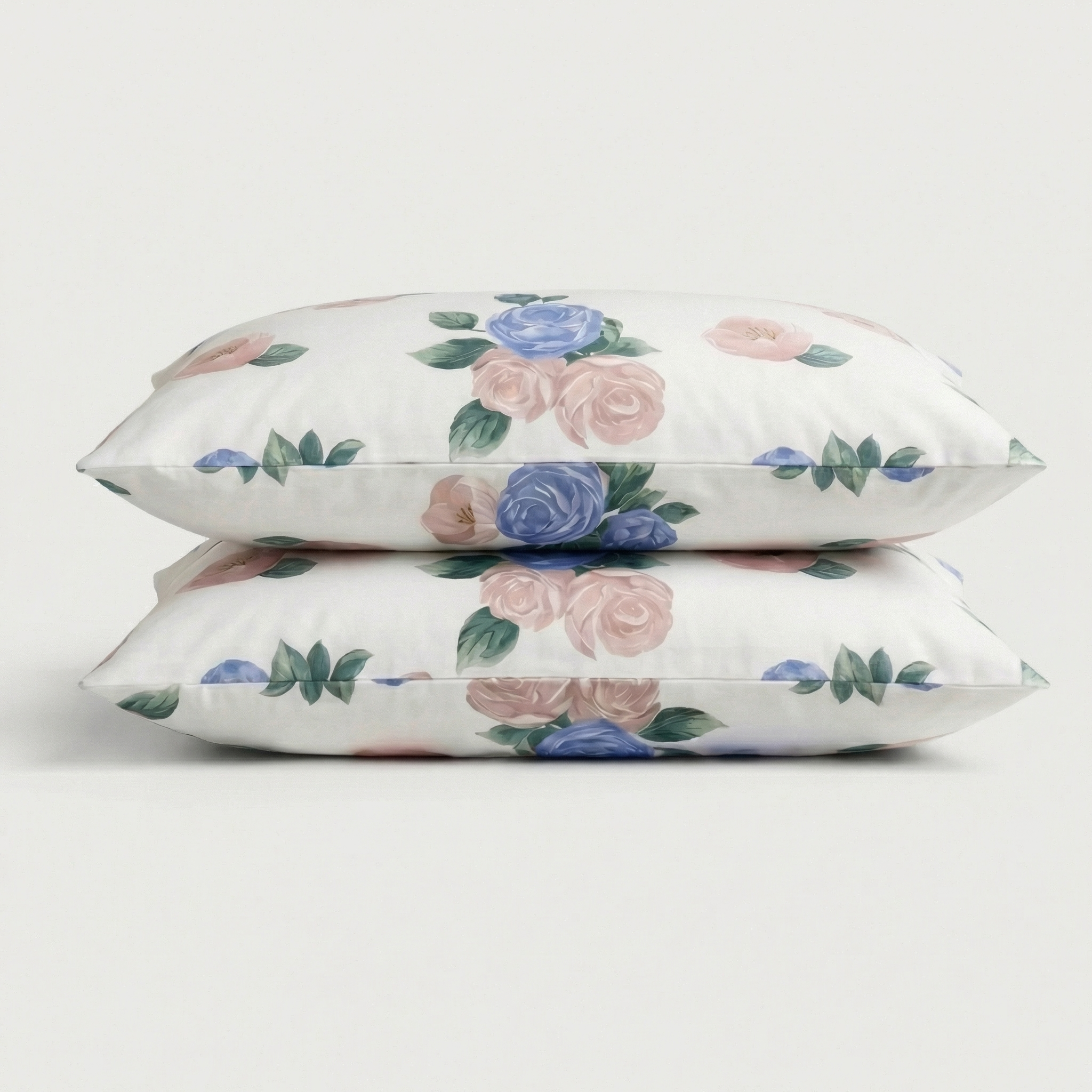 Taies d'oreiller percale de coton - Jardin