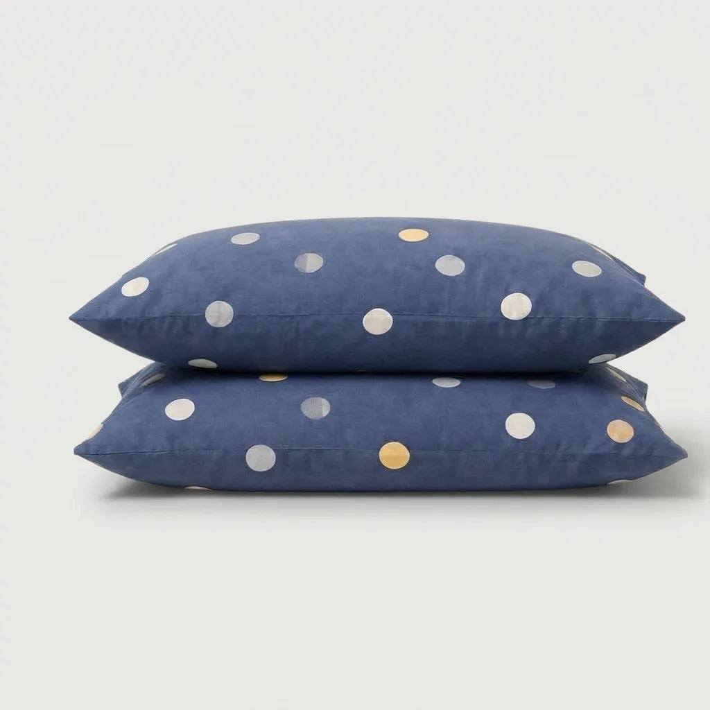 Taies d'oreiller percale de coton - Graphica en Graphica Constellation – - MaisonTextile