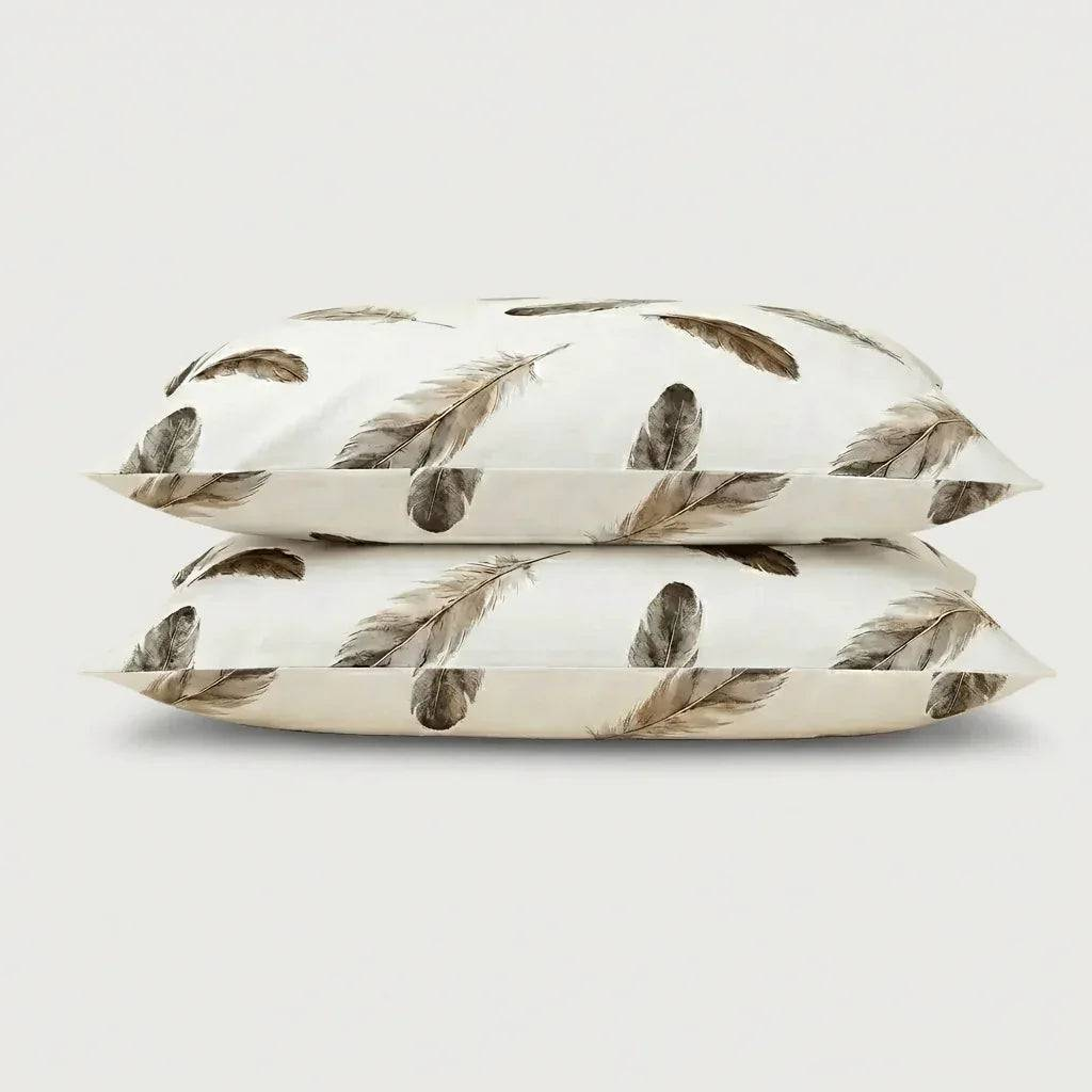 Taies d’oreiller polycoton renforcé - d'Or en Plume d'Or – - MaisonTextile