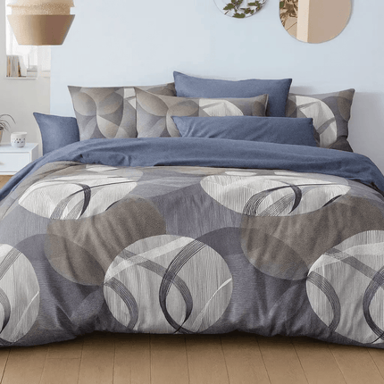 Parure de lit en polycoton renforcé – Douce & résistante - MaisonTextile