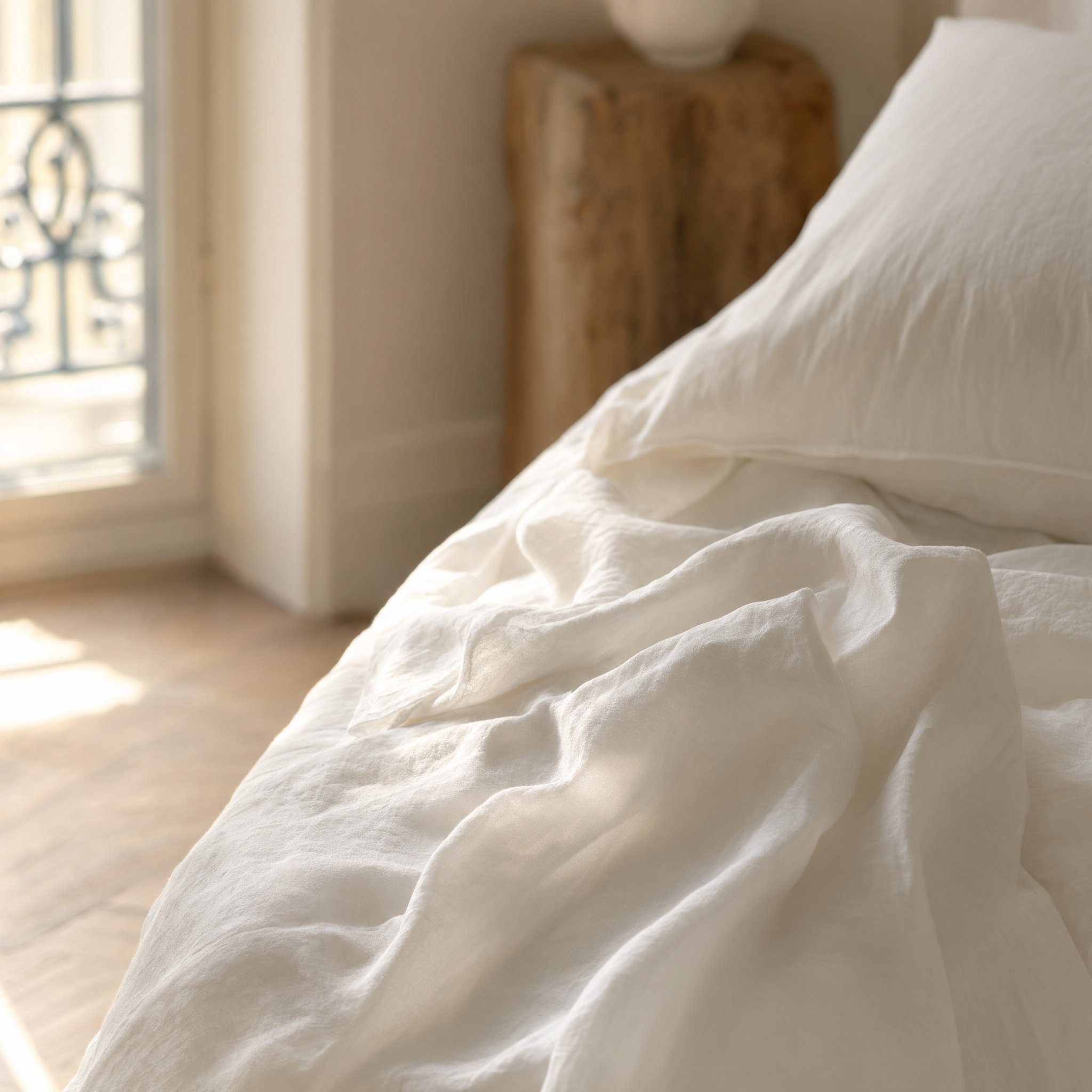 Parures en percale de coton - MaisonTextile
