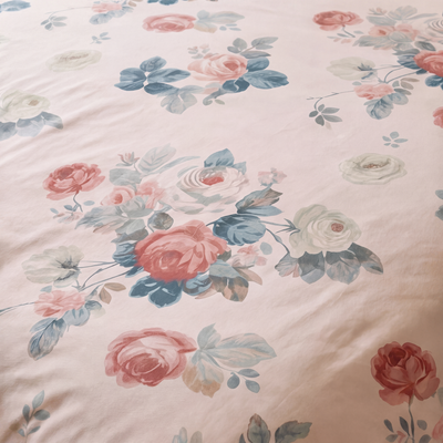 Drap plat percale de coton 100 fils/cm2