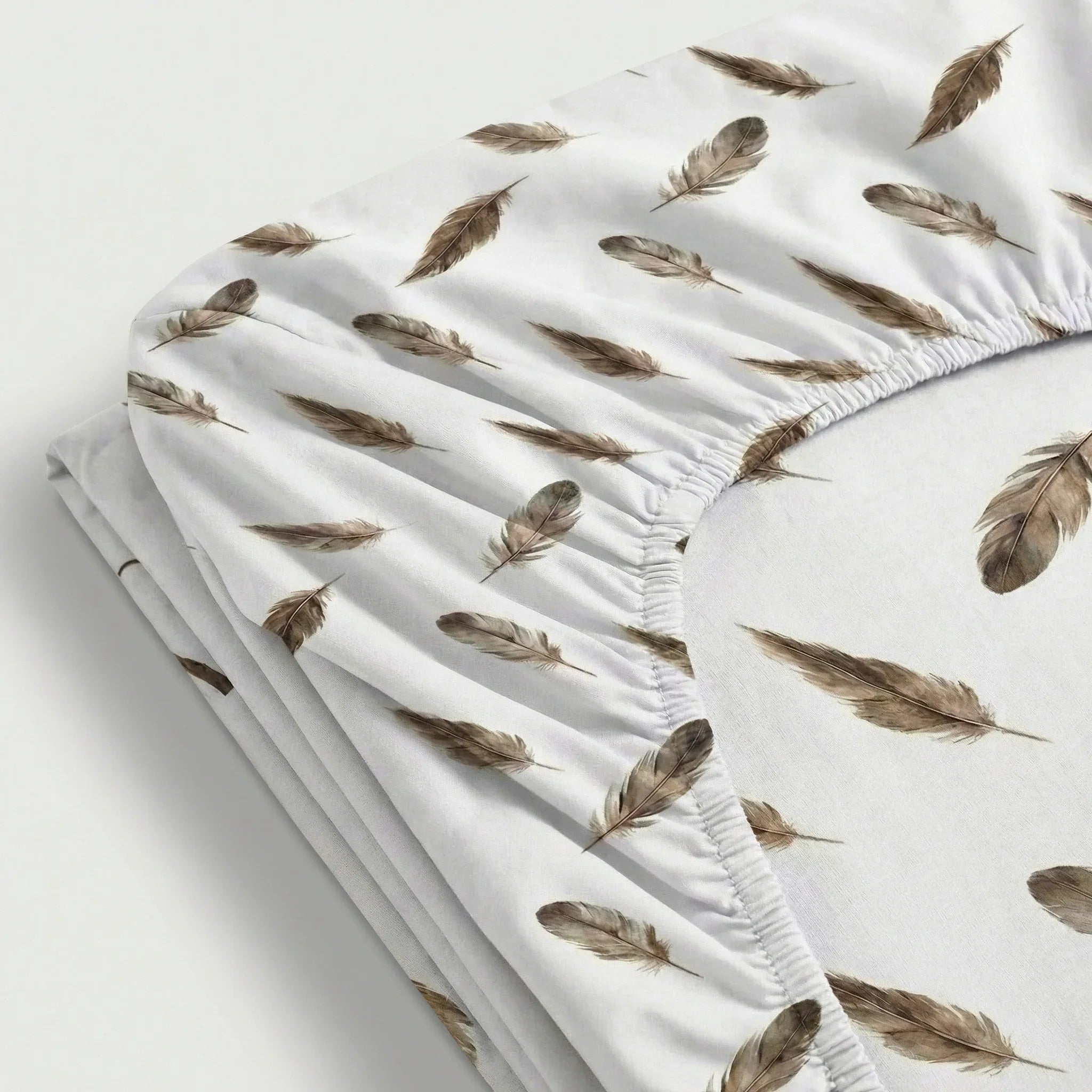 Drap - housse assorti d'Or en Plume d'Or – Linge de lit haut de gamme - MaisonTextile