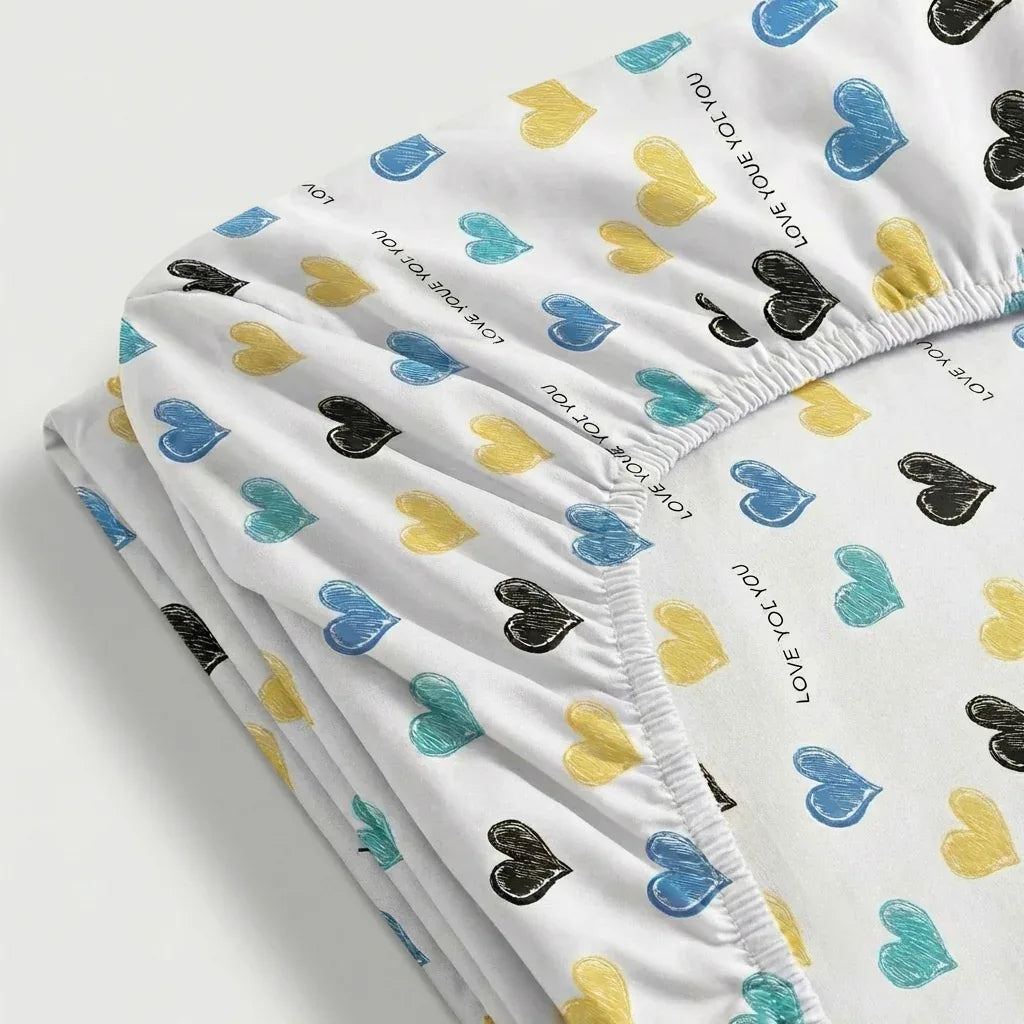 Drap - housse assorti Instant en Instant - Multicoeur – Linge de lit haut de gamme - MaisonTextile