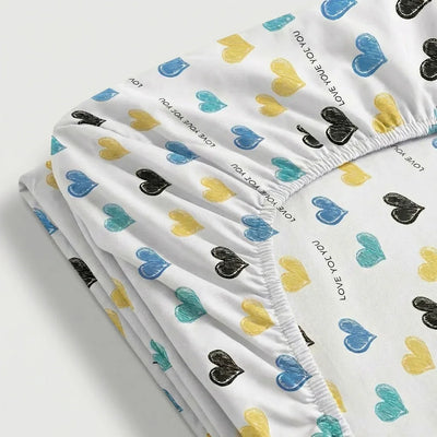 Drap - housse assorti Instant en Instant - Multicoeur – Linge de lit haut de gamme - MaisonTextile