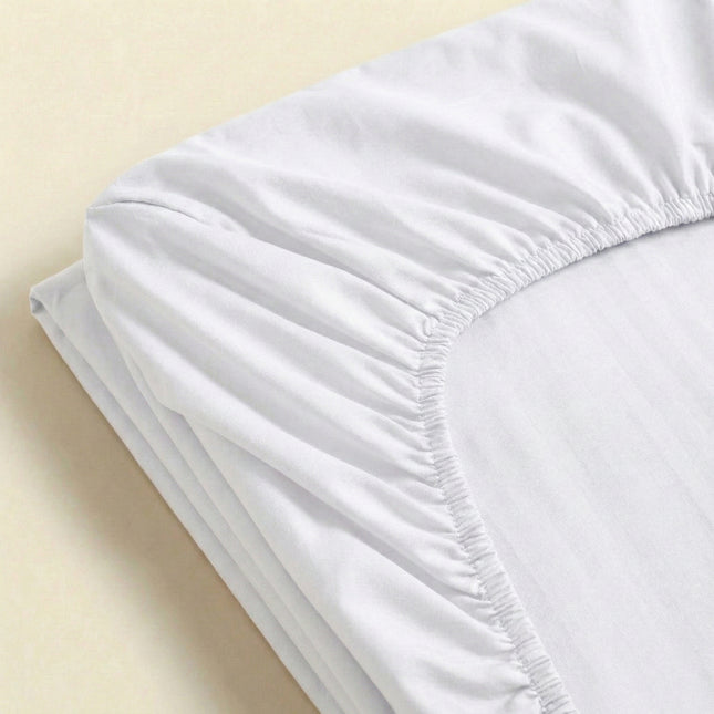 Drap-Housse en percale de Coton – Uni