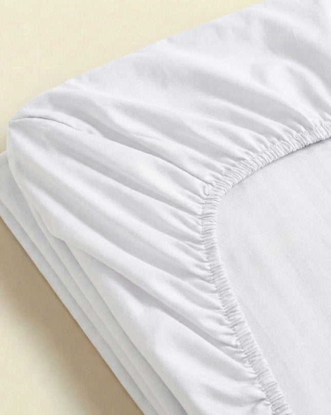 Drap-Housse en percale de Coton – Uni