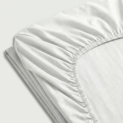 Drap-Housse en percale de Coton – Uni