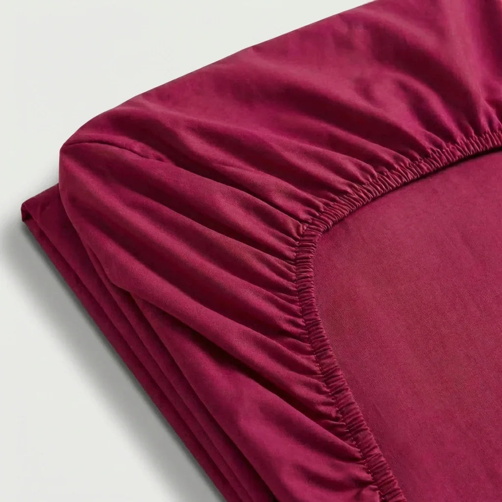 Drap-Housse en percale de Coton – Uni
