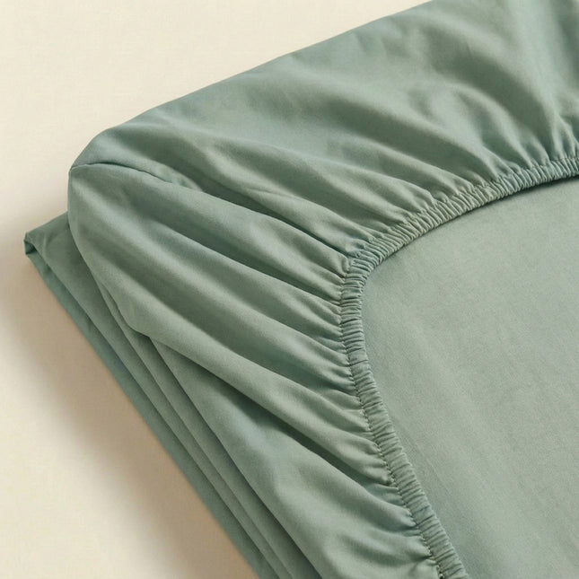 Drap-Housse en percale de Coton – Uni