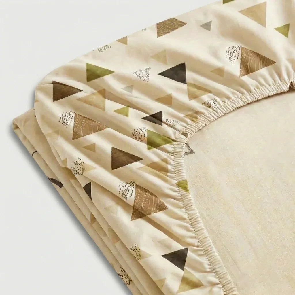 Drap - housse Polycoton renforcé - Graphica en Graphica - Horizon – Linge de lit haut de gamme - MaisonTextile