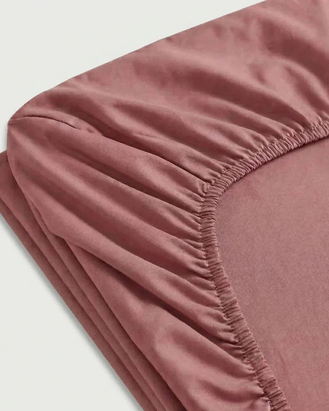 Drap-Housse en percale de Coton – Uni