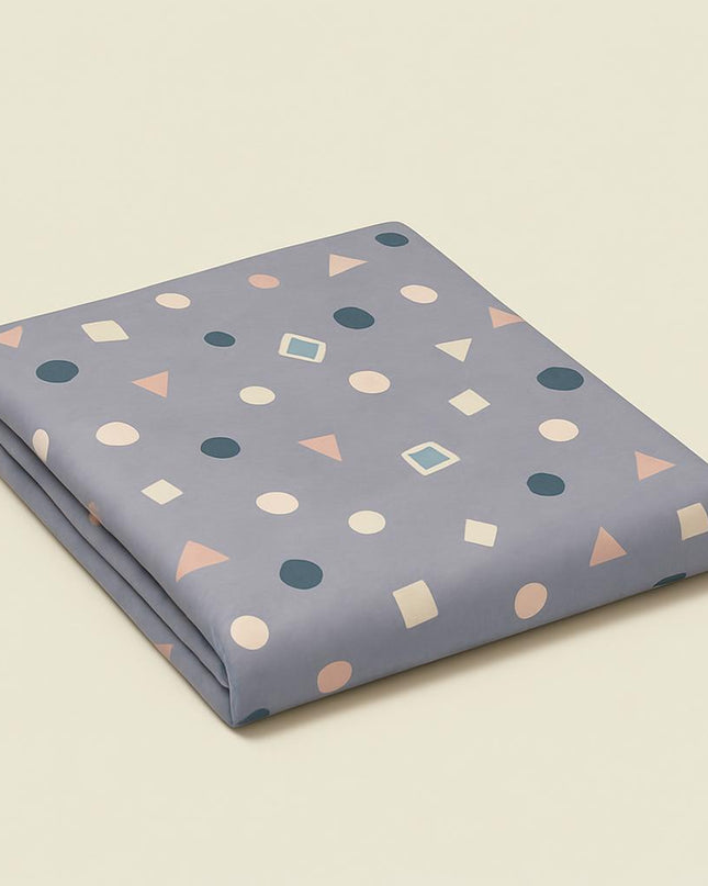 Drap plat percale de coton - Graphica