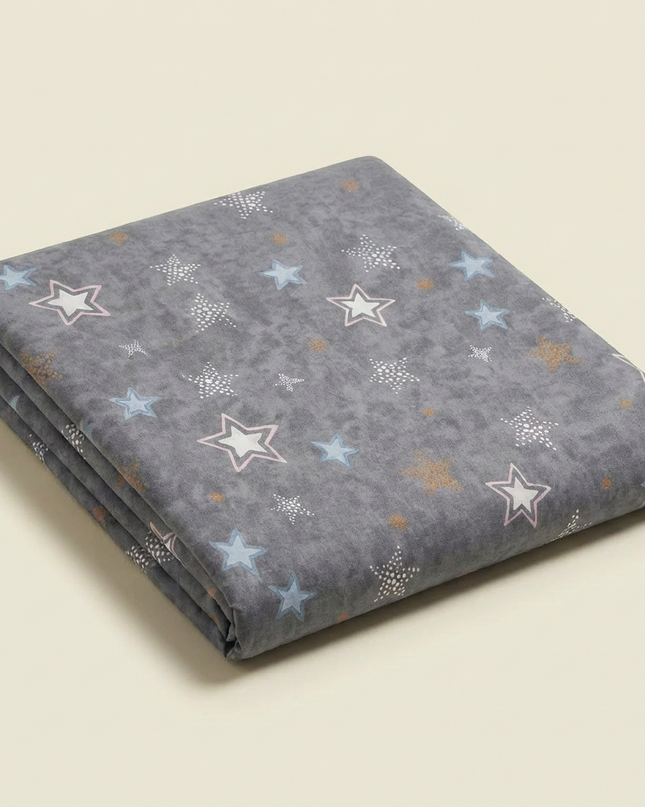 Drap plat percale de coton - Stars