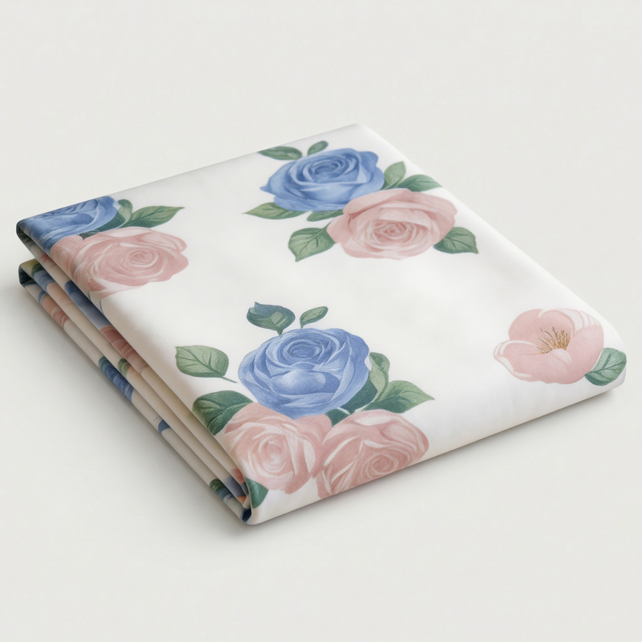 Drap plat percale de coton - Jardin