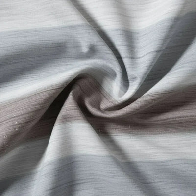 Drap plat percale de coton - Perle - Gris en 180x290 – - MaisonTextile