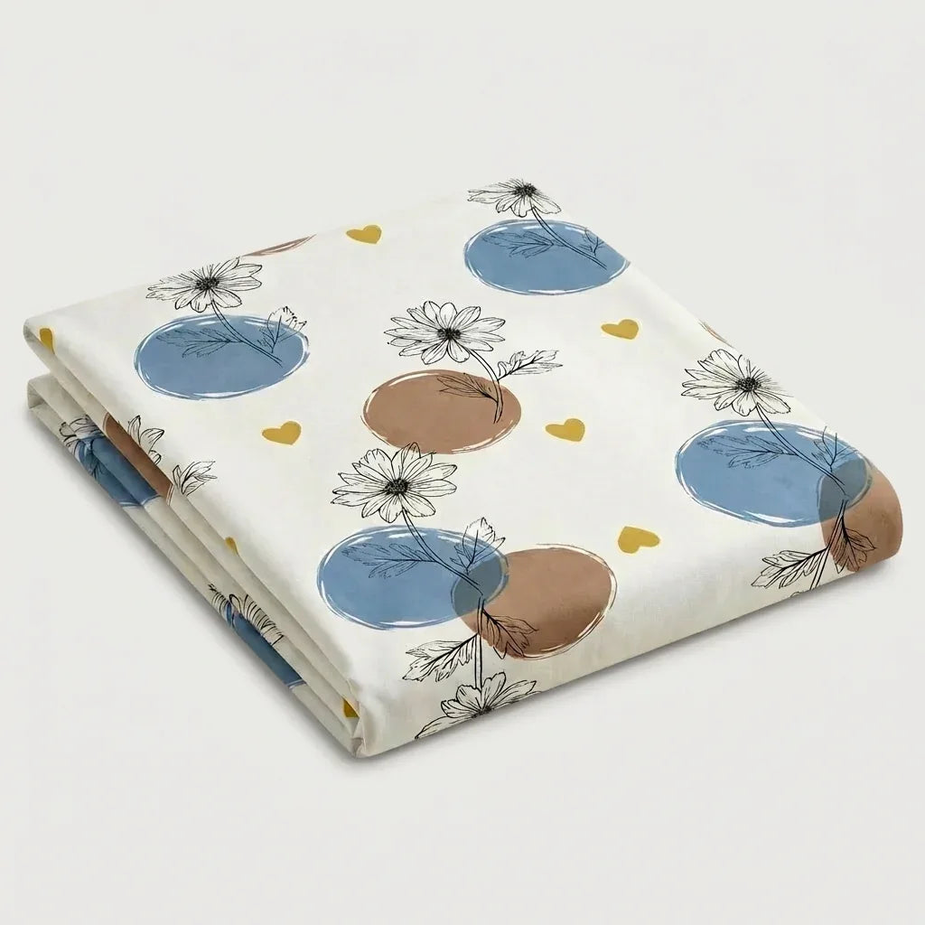 Drap plat polycoton renforcé - Celestia en Célestia Botanique – - MaisonTextile