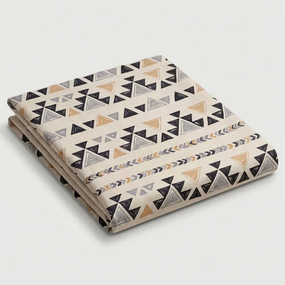 Drap plat polycoton renforcé - Graphica en Graphica - Nomade – - MaisonTextile
