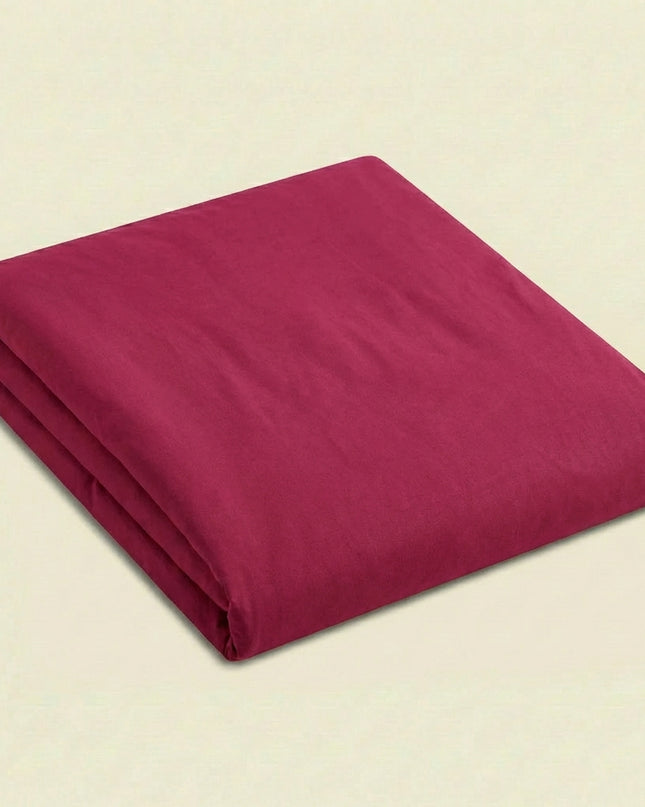 Drap plat percale de coton - Unie