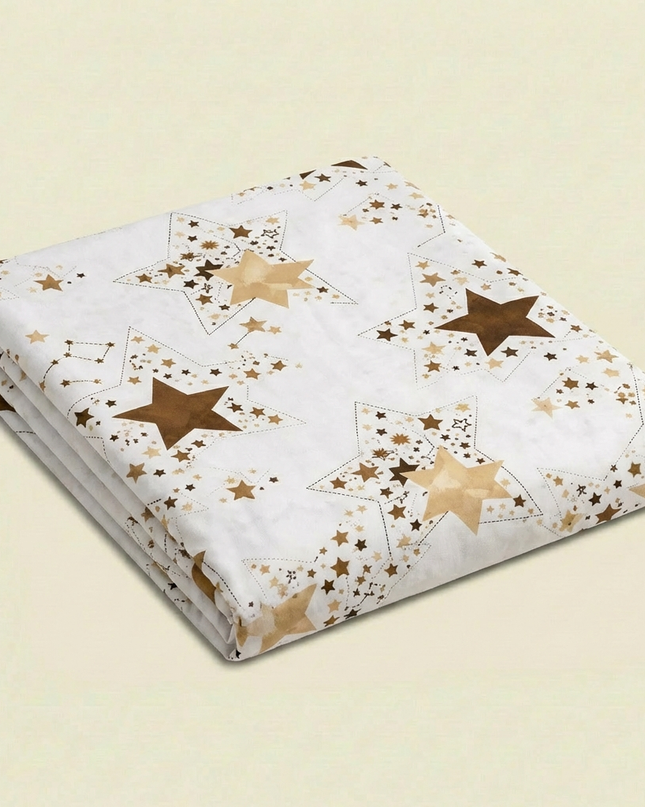 Drap plat polycoton renforcé - Stars