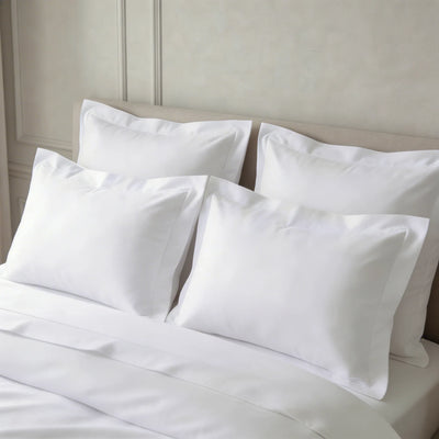 Parure Blanc - Percale Coton & Bambou Premium
