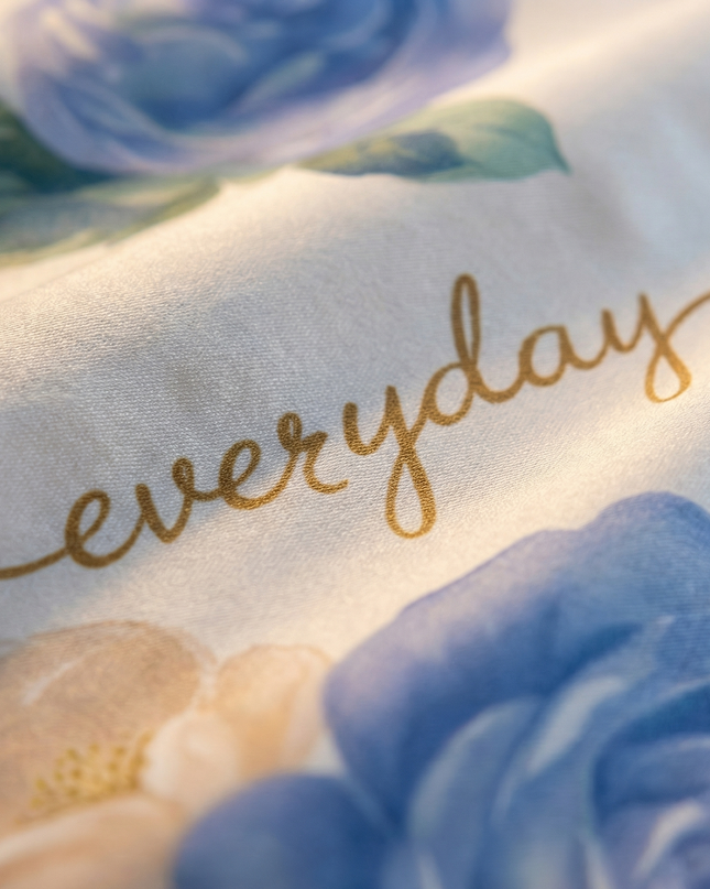 Parure en percale de coton - Jardin