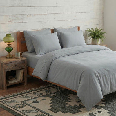 Housse de coeutte en percale de coton | Douce & respirante en 140x200 – Linge de lit haut de gamme - MaisonTextile