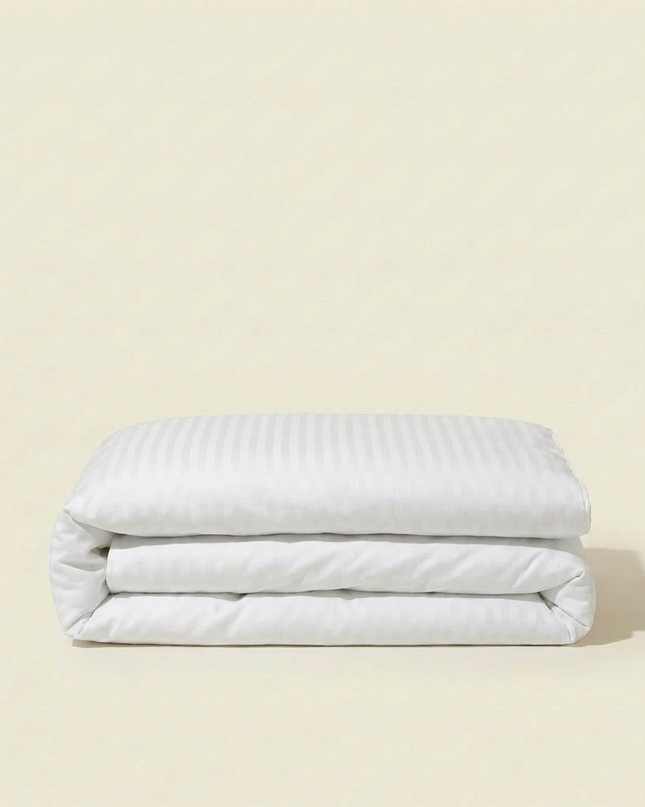 Housse de couette en satin de coton deluxe