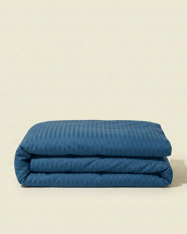 Housse de couette en satin de coton deluxe